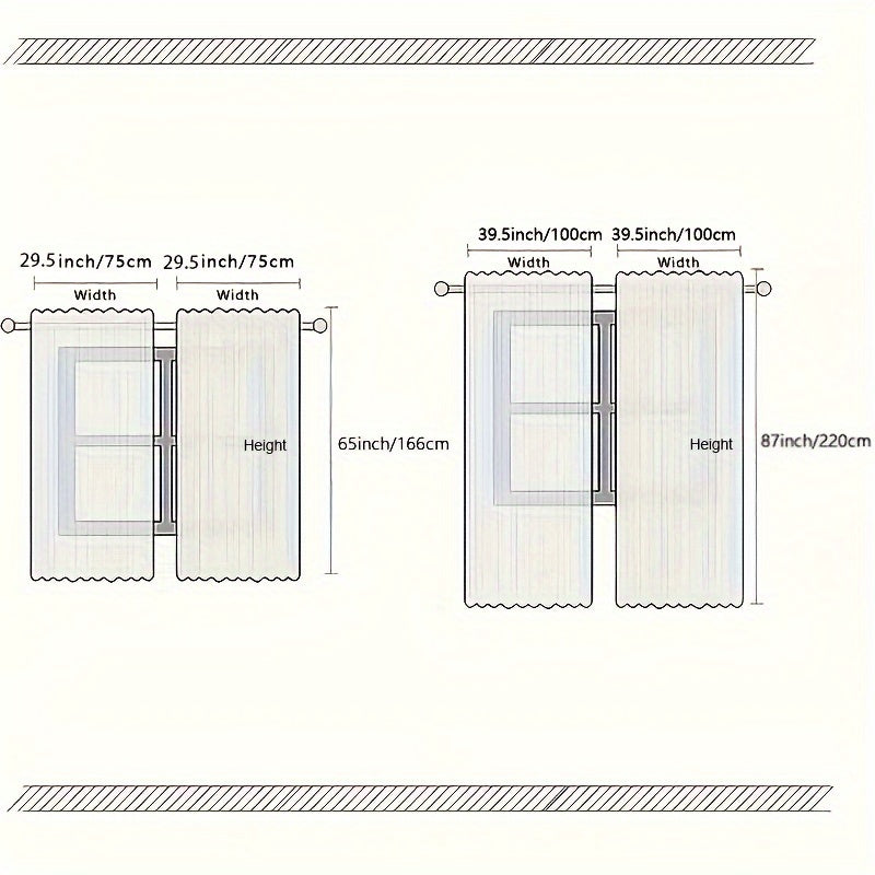 Tende Traslucide - 2 Pezzi con Stampa Colorata di Controller da Gioco per Camera da Letto e Soggiorno