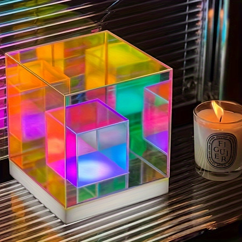 LumiLuxe - Lámpara de mesa LED tradicional, ajustable en 3 colores, alimentada por USB