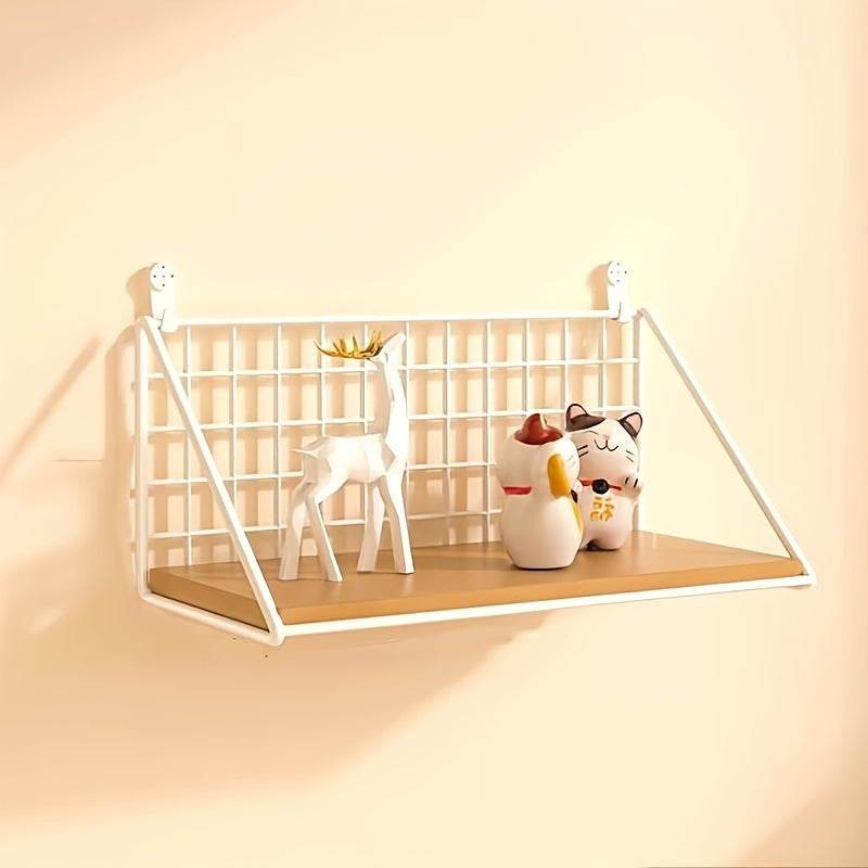 IronRack - Metalen Zwevende Plank - Hangend Opbergrek voor Badkamer en Woonkamer