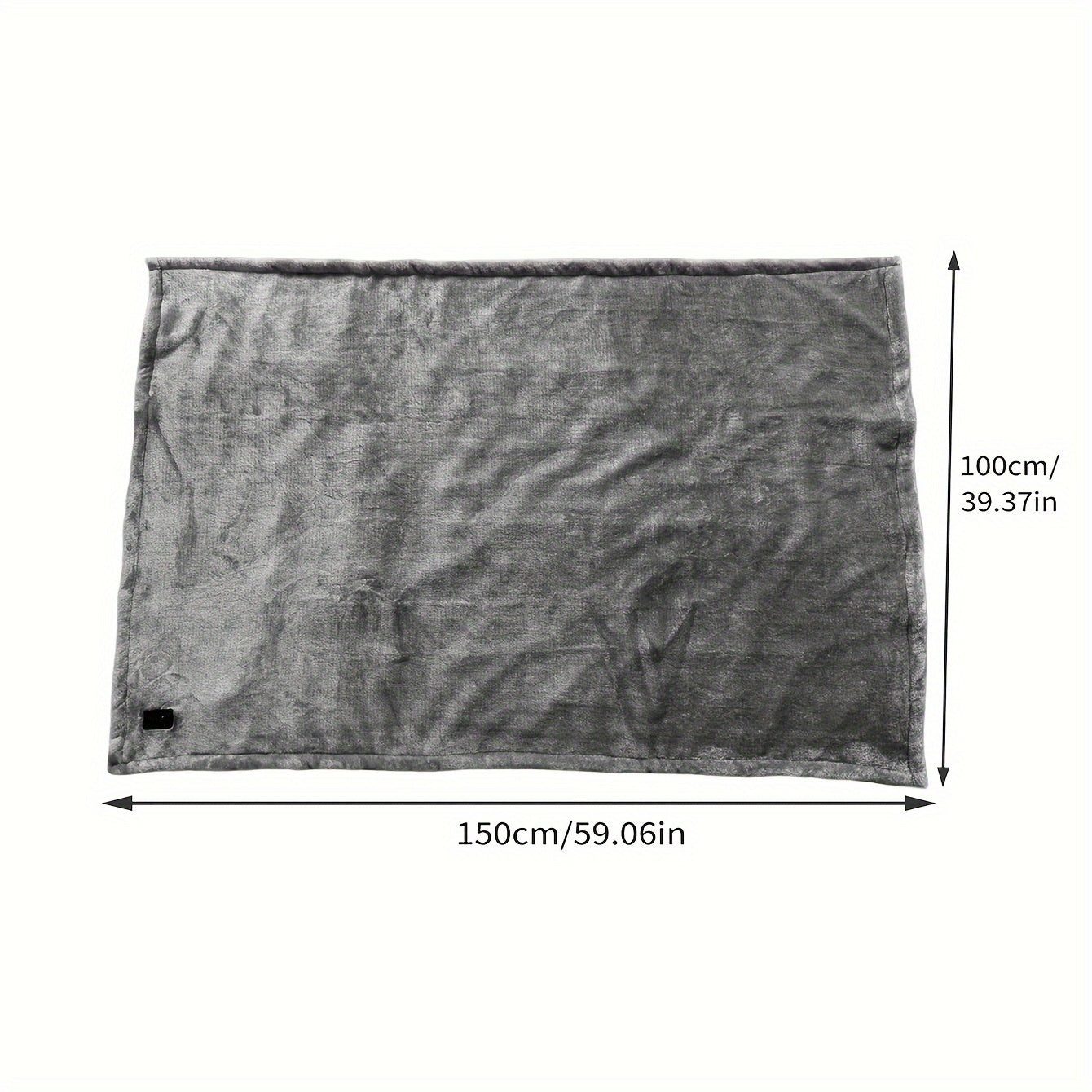 Coperta Riscaldata per Auto - Coperta Elettrica 12V per Auto, Camion, SUV o Camper - Morbida Coperta in Flanella con Protezione da Surriscaldamento