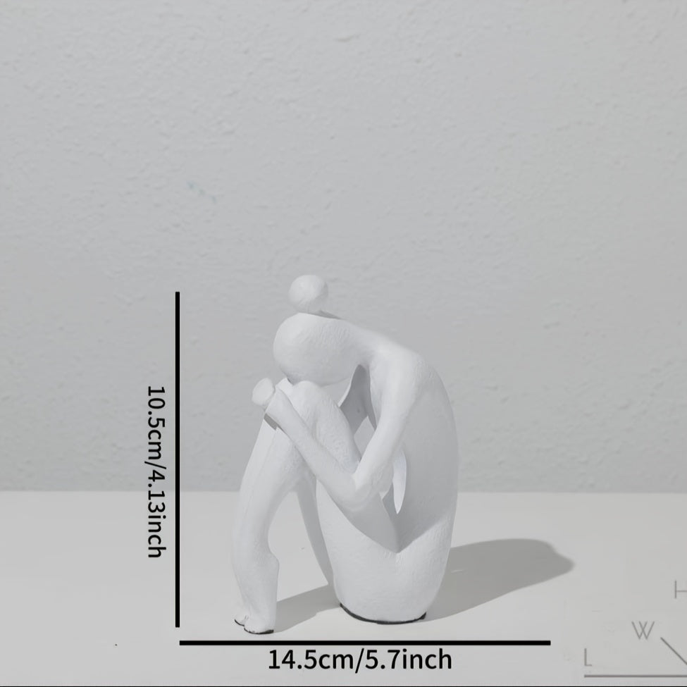 AbstractSculpt - Moderne Figuur Boekensteunen voor Thuis & Kantoor