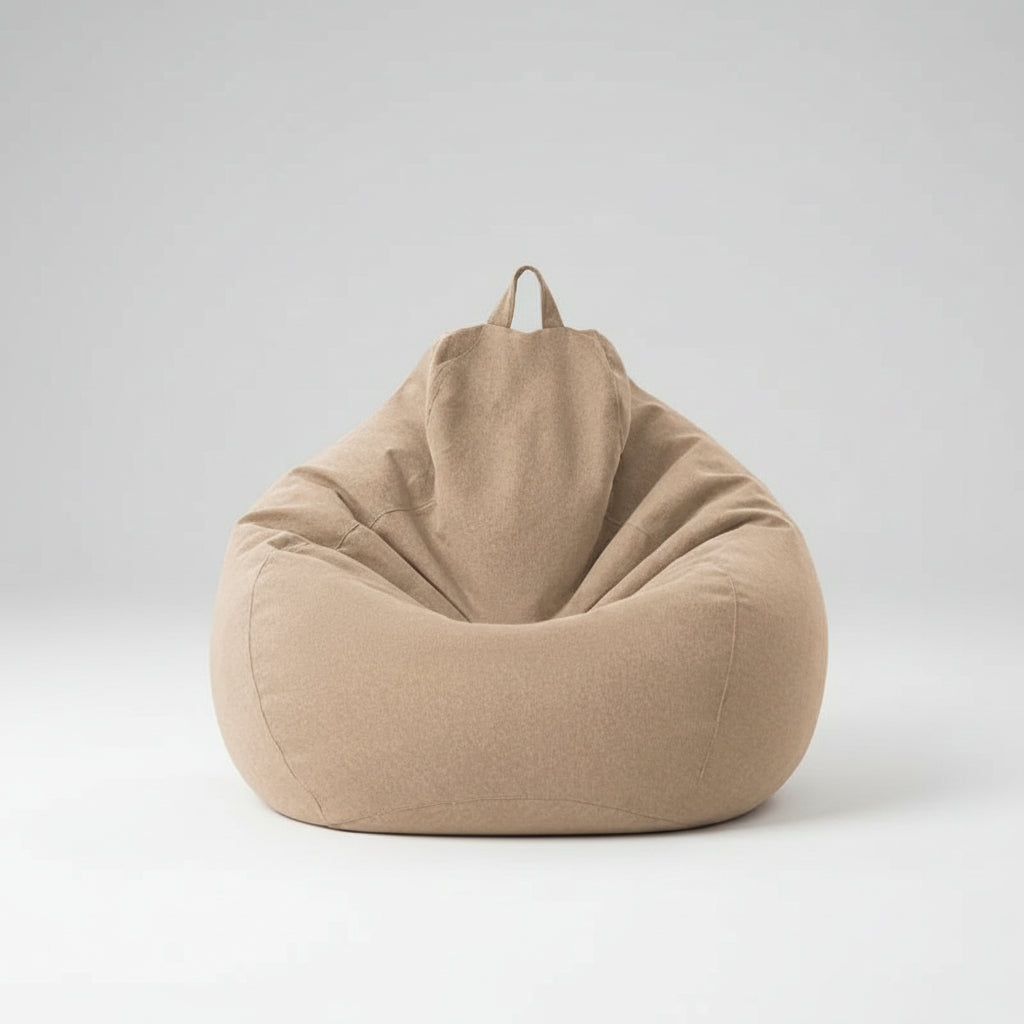 Saco de Assento de Linho Ergonómico Conforto Sala de Estar Relaxamento