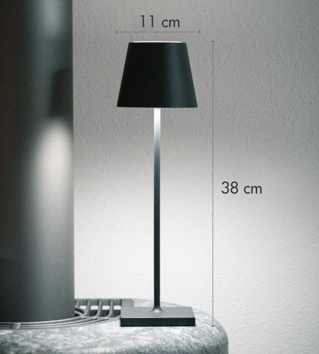 LichtFlex - Wireless LED Lamp with USB Rechargeability