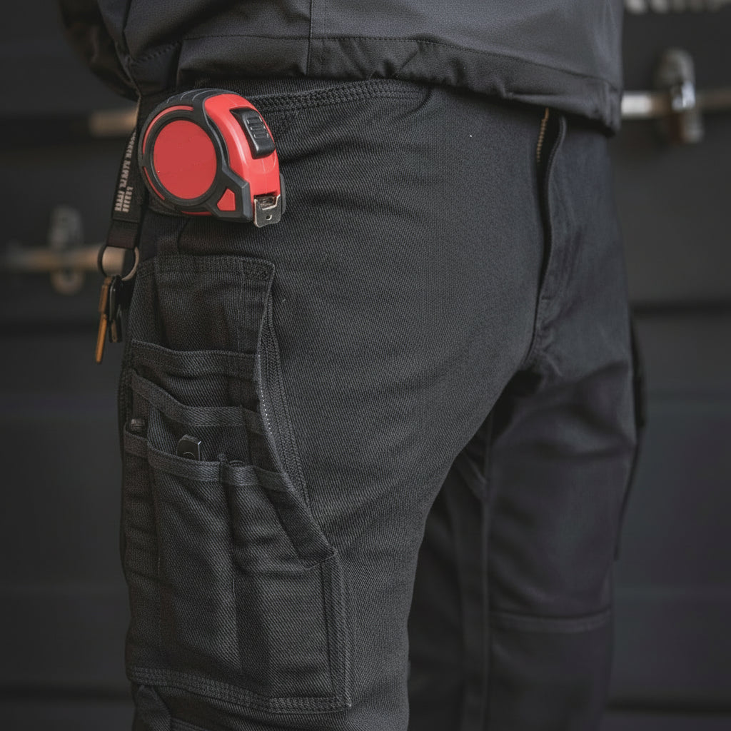 Calças de Trabalho Masculinas Táticas Cargo Resistente à Água Ripstop para Exterior