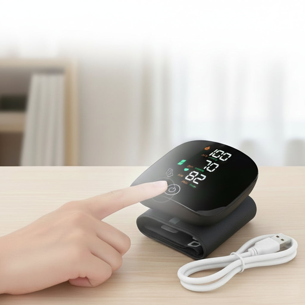 Bloeddrukmeter Pols Digitaal Display Oplaadbare Batterij