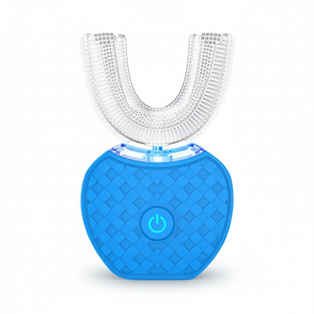 Electric Toothbrush Ultrasonic 360 Degree U Shaped Cleaning