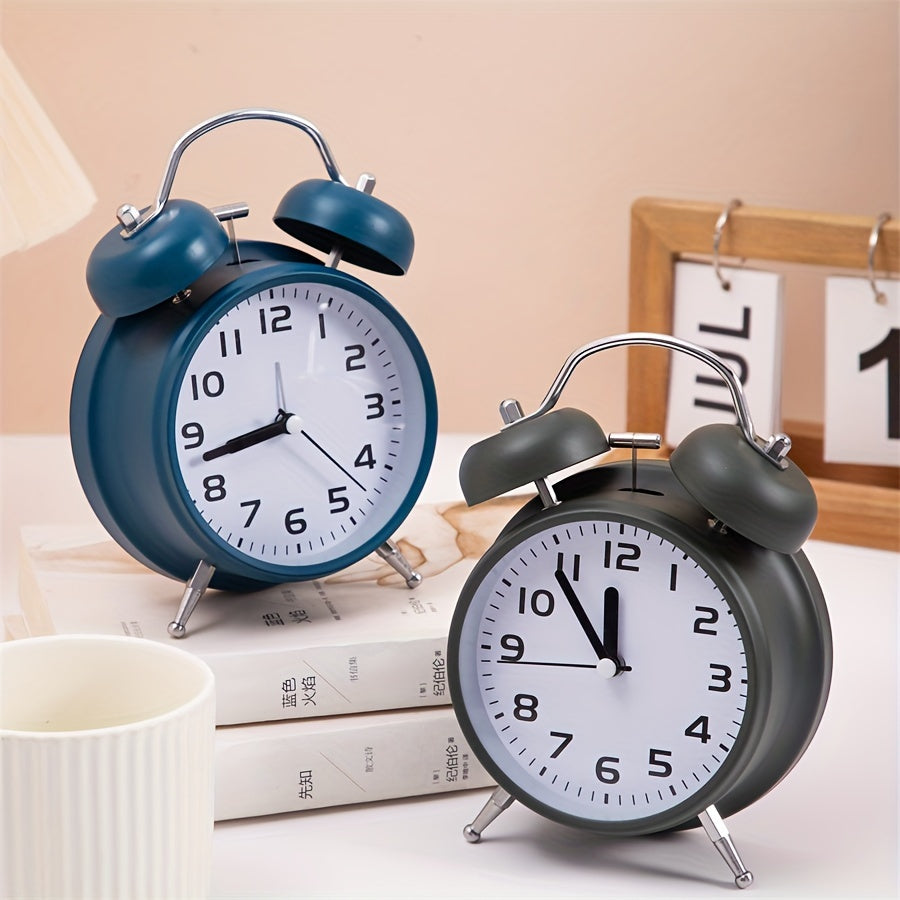 TimeRing - Sveglia a Campana in Metallo Retrò