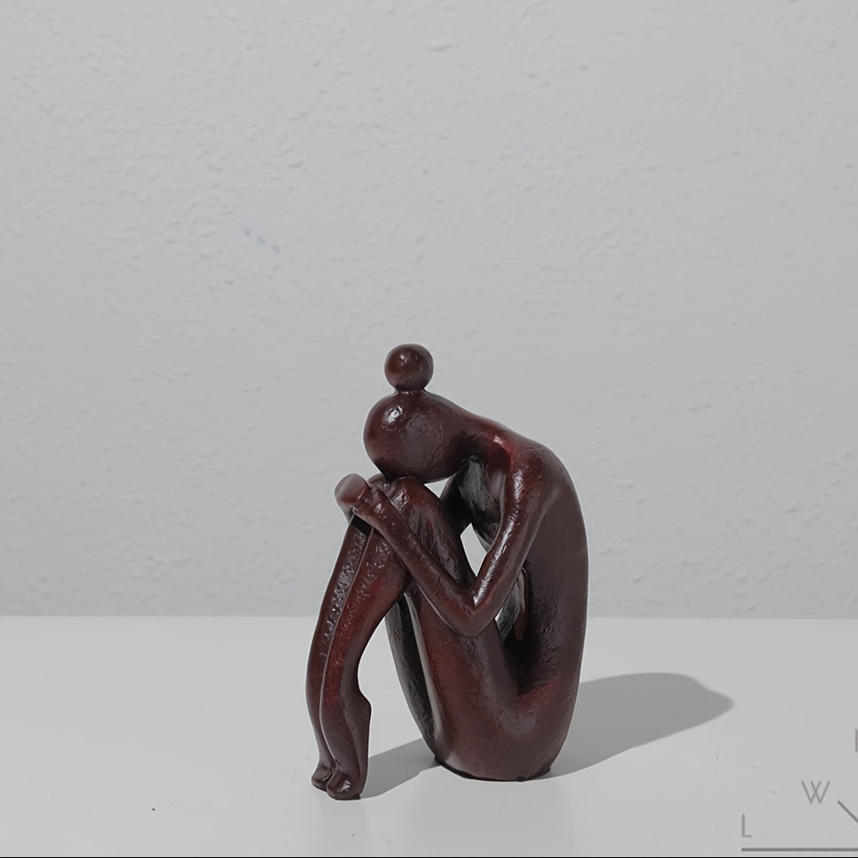 AbstractSculpt - Moderne Figuur Boekensteunen voor Thuis & Kantoor
