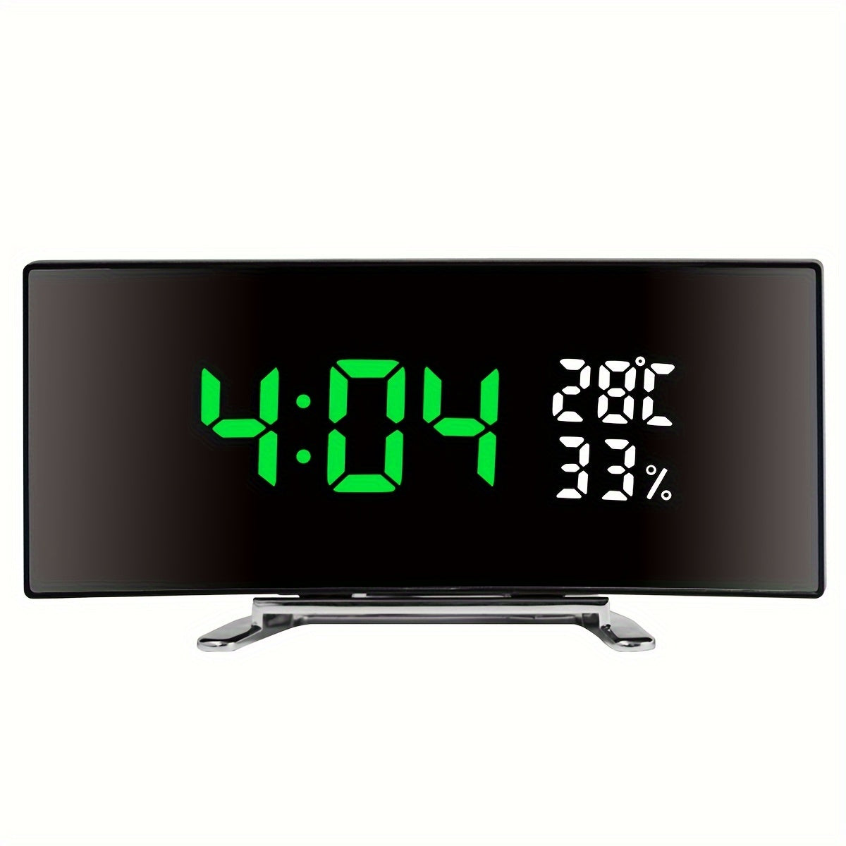 SmartClock - Multifunctionele LED Wekker met Temperatuurweergave en USB-Voeding