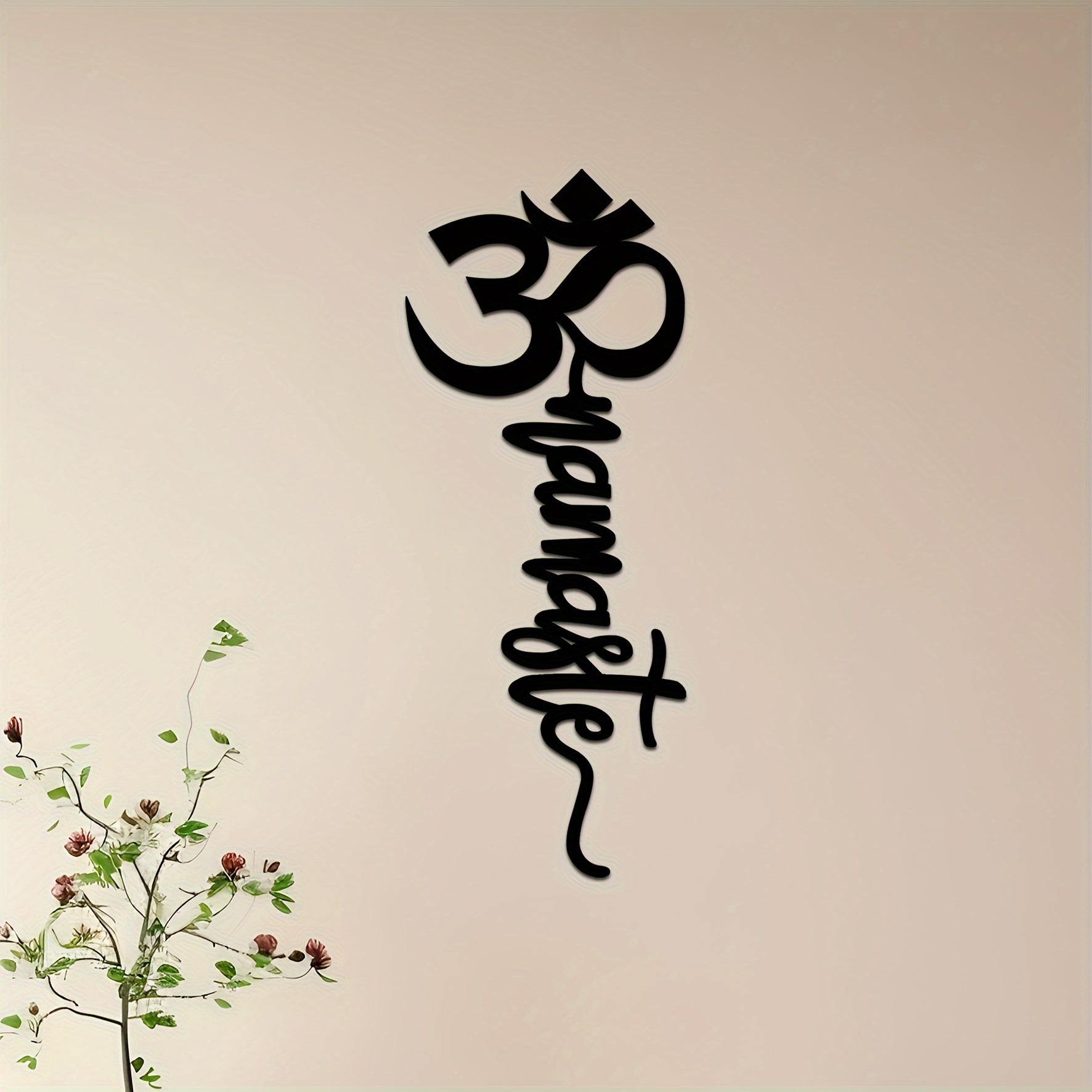 OmNamaste - Metalen Wandkunst