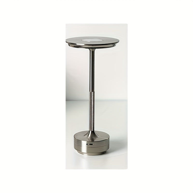 LumiTaf - Lámpara de mesa LED para dormitorio con USB y control táctil
