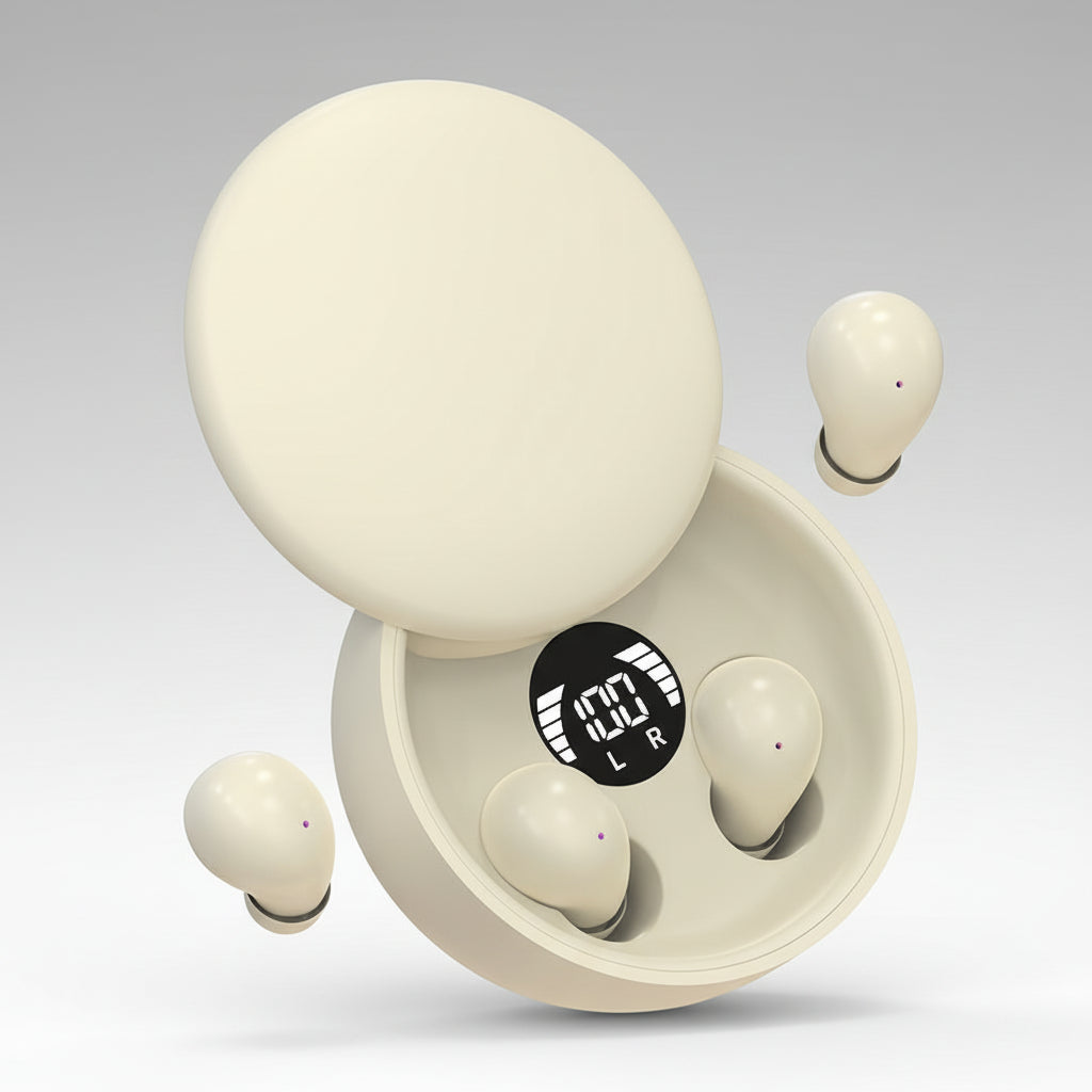 Oordopjes Draadloos Mini Design Touchbediening Oplaadcase