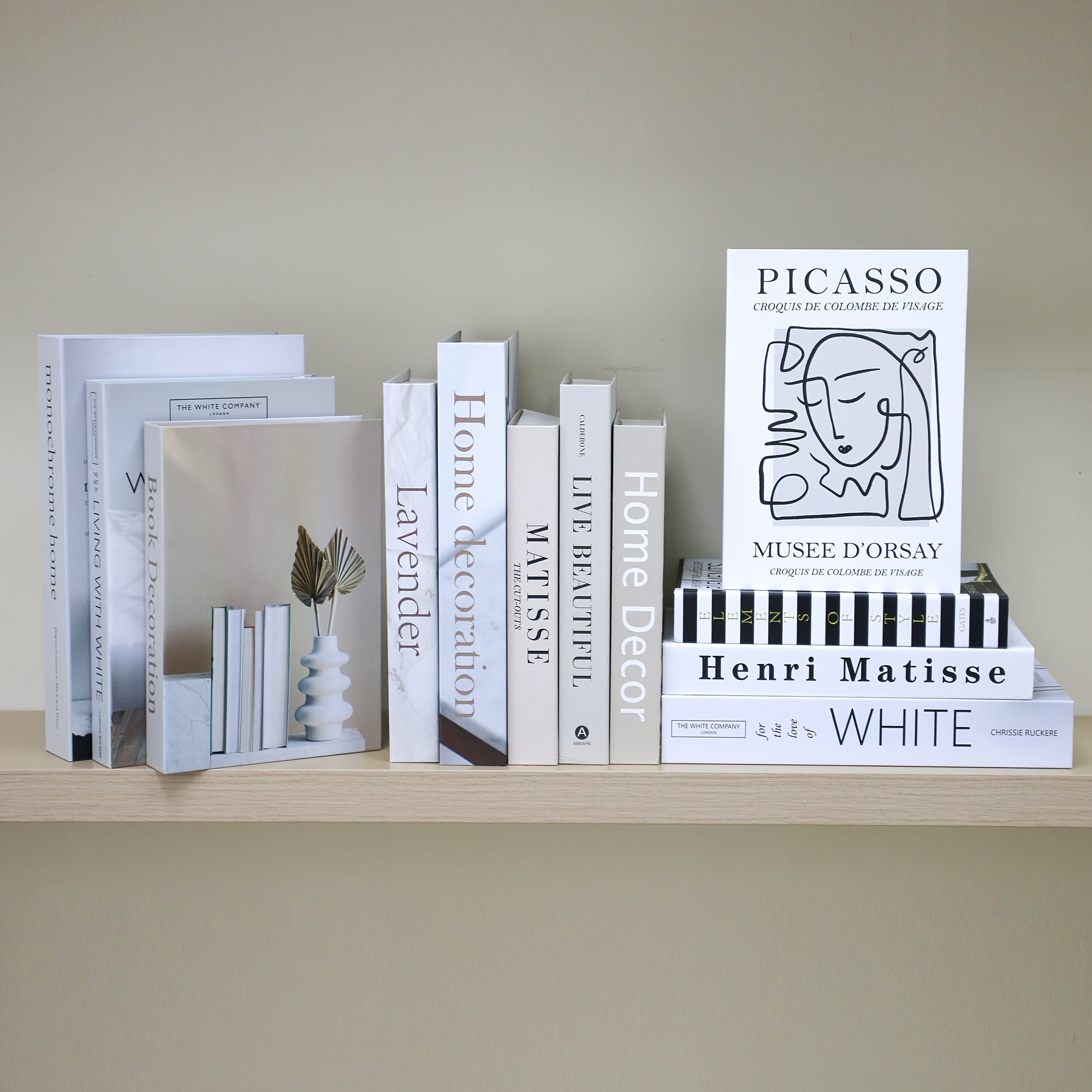 CityScape - Set di 12 Libri Finti Pieghevoli - Decorazioni Realistiche di Paesaggi Urbani per Casa e Ufficio