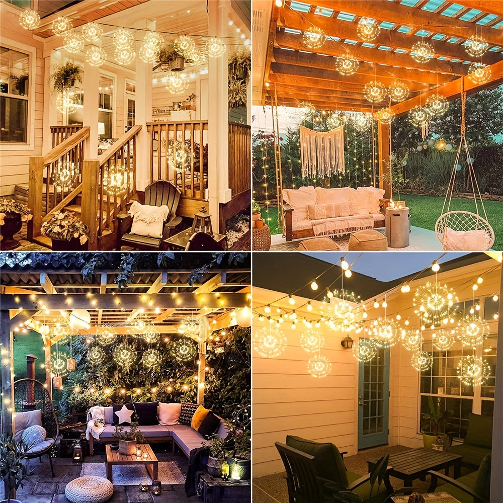 SolarGlow - Solar Energy LED Garden Lighting with 90 Warm White LEDs