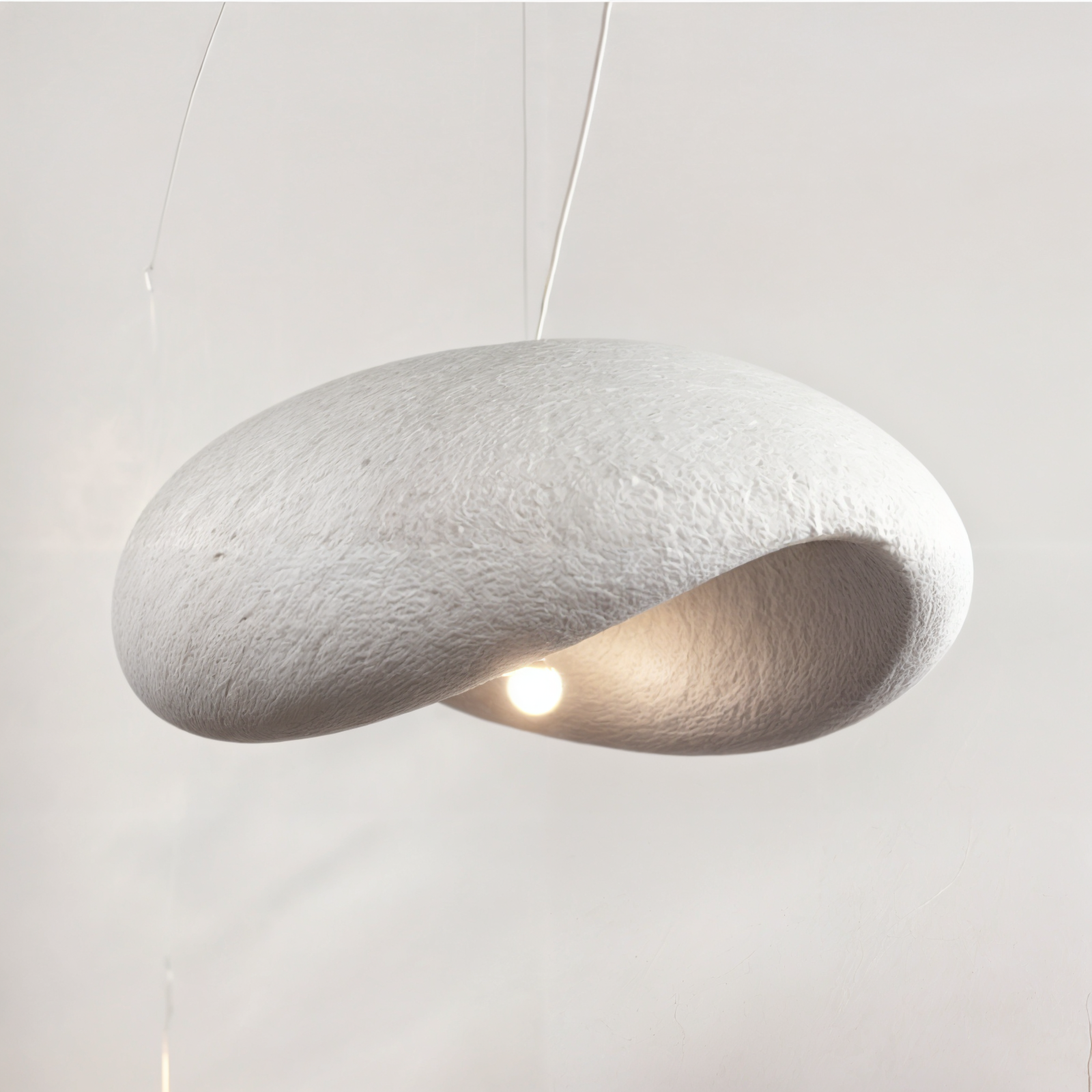 LuxuraLight - Minimalist Resin Ceiling Lamp