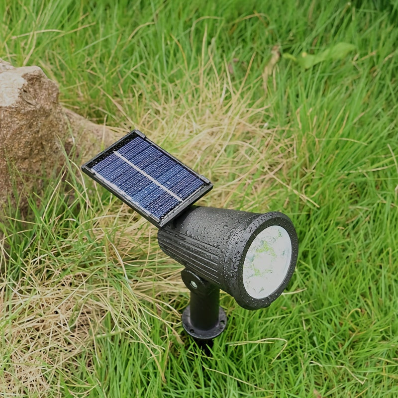 SolarLuxe - Solar Energy 9LED Floodlight for Garden & Patio, Energy-Saving Outdoor Decoration