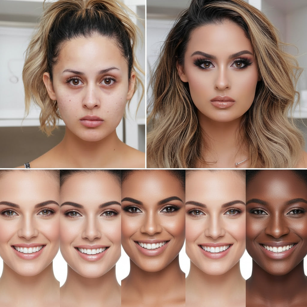 Foundation Cream Sponge Applicator Natural Coverage