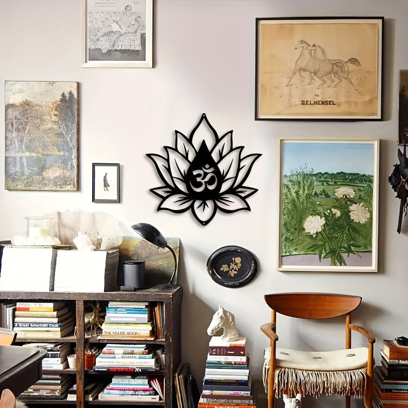 LotusWall - Metalen Lotusbloem Wanddecoratie