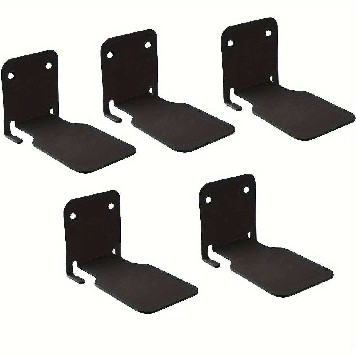 MetalShelf - Set di Supporti per Libri in Metallo - Design Funzionale e Durevole per Ufficio e Spazi Abitativi