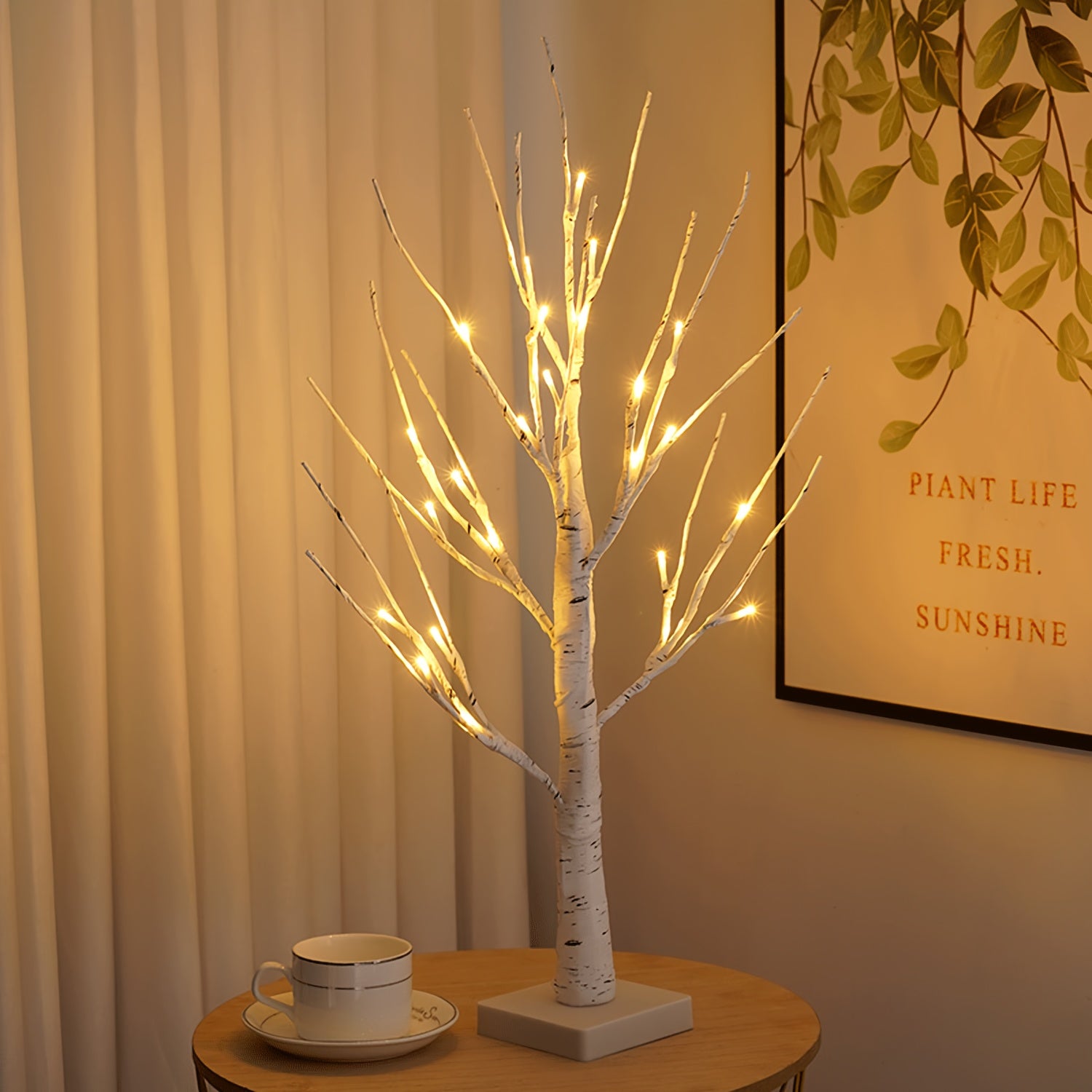 GlowTree - Árbol de pizarra LED con ramas ajustables