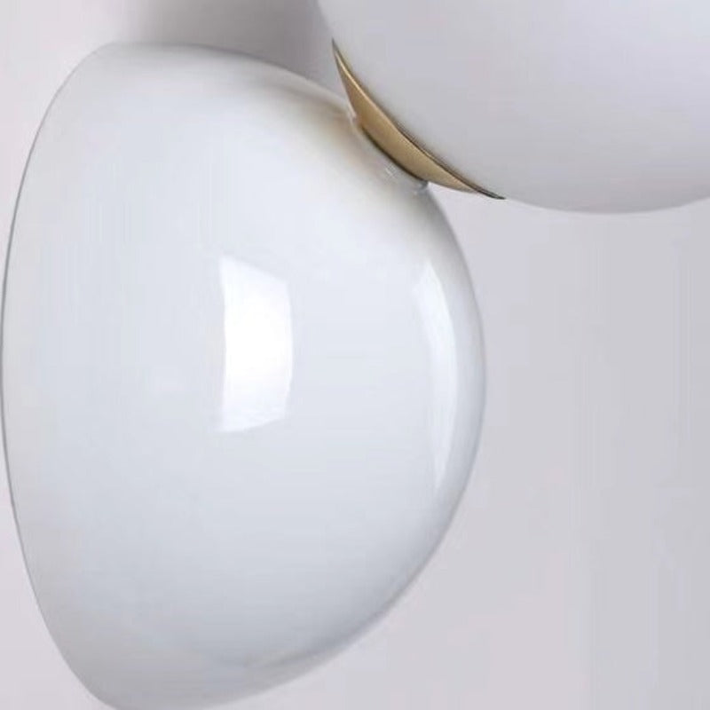 Nova Modern LED Indoor Wall Lamp Black/White Metal Living Room