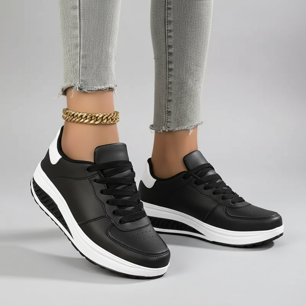 Ténis de Senhora Ortopédicos Respiráveis Conforto Suporte do Arco do Pé