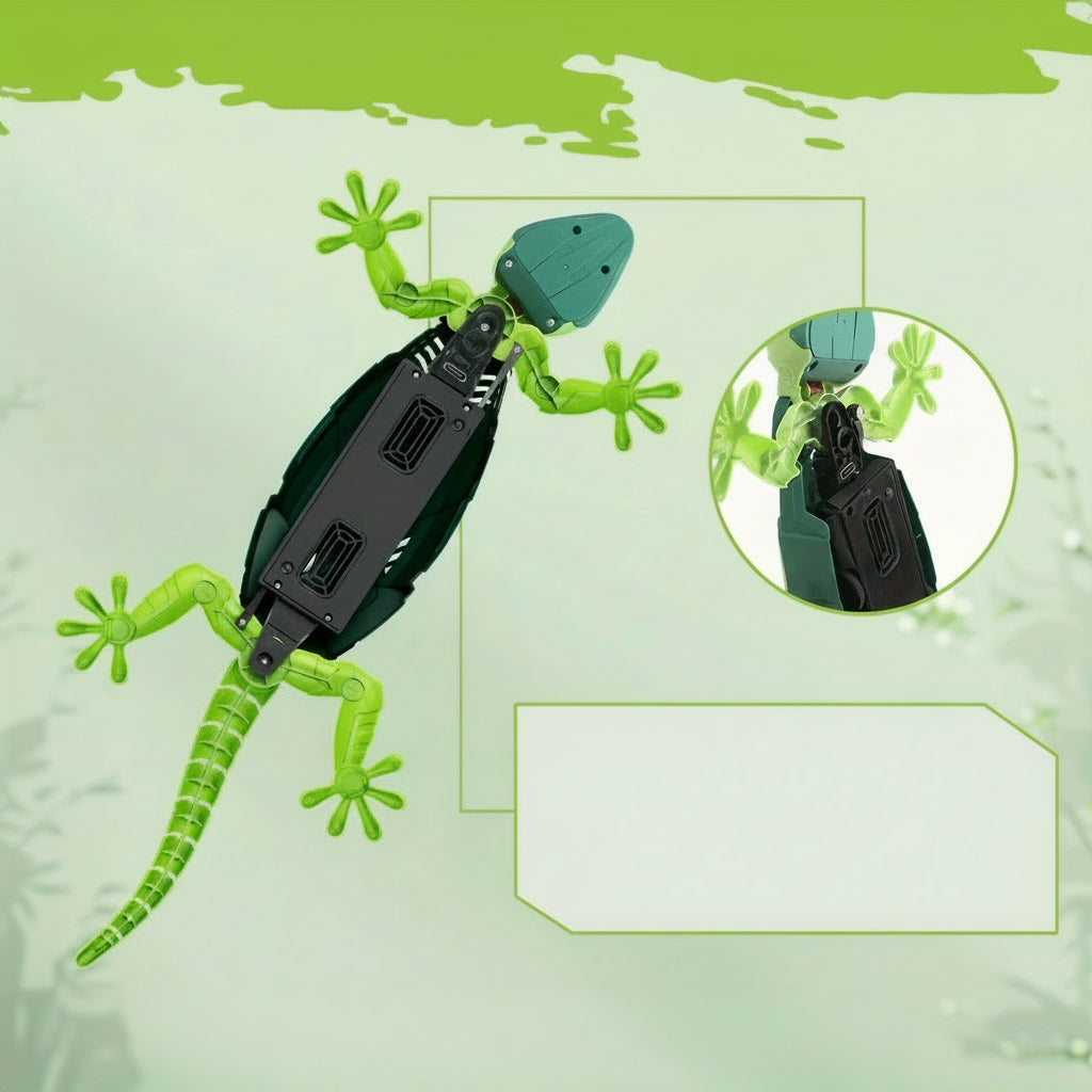 Toy Robot Gecko Arrampicante Telecomando Interattivo