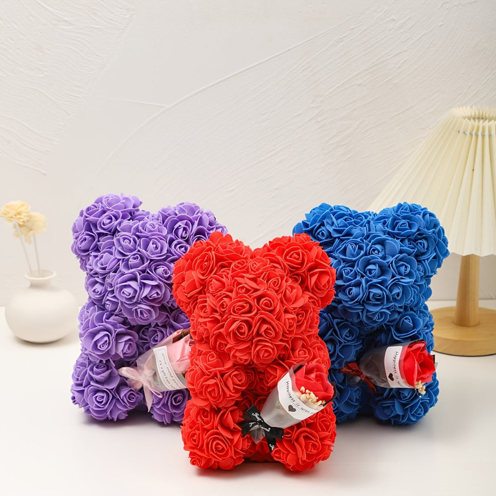 Red Roses Bear Perfect Valentine's Day Gift
