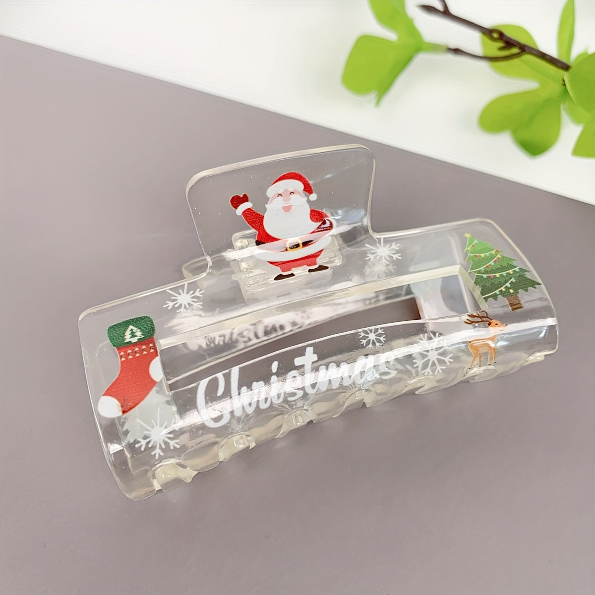 XmasClip - Schattige Kerst Haarklem in Acryl