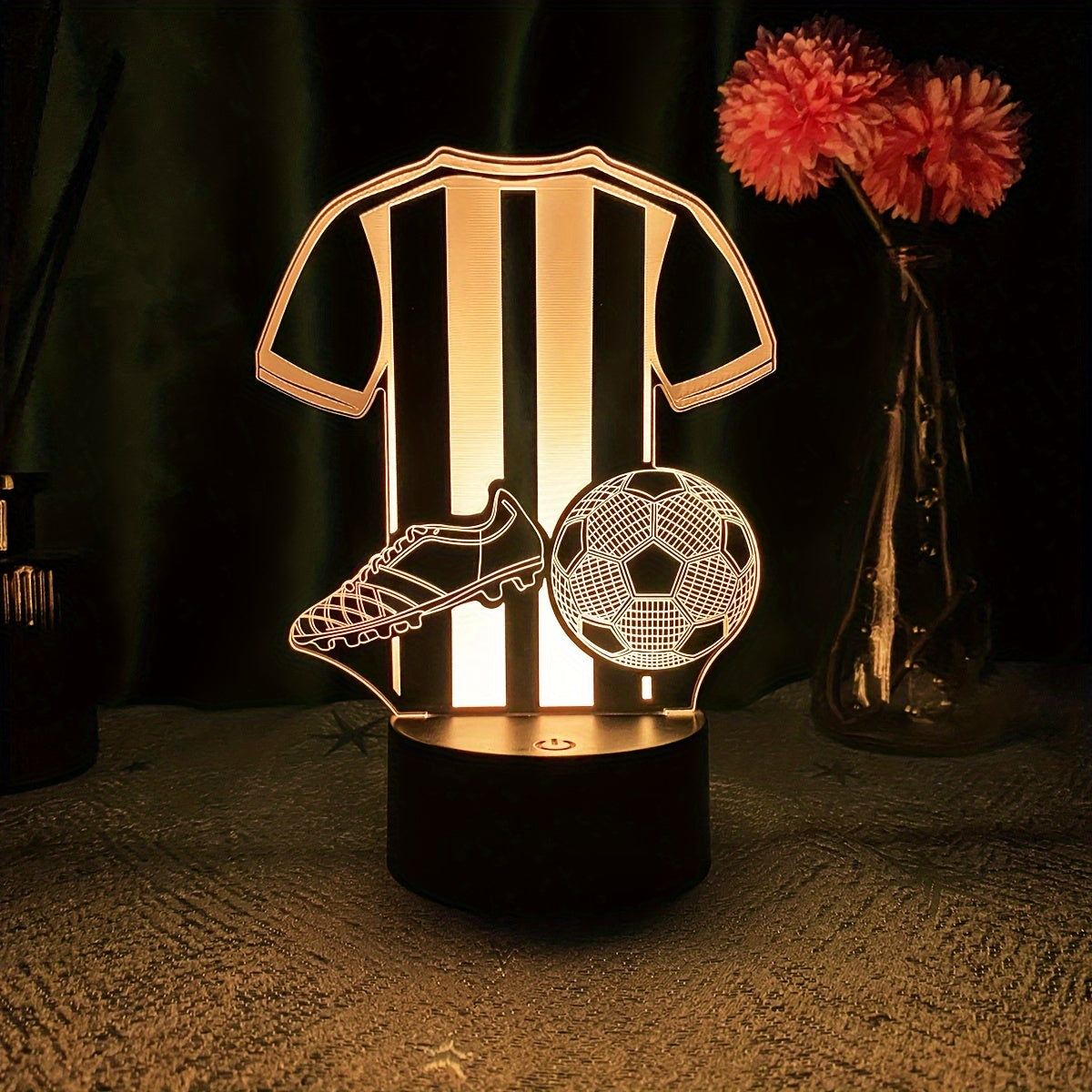 SportLamp - Lámpara nocturna LED 3D para fans del fútbol