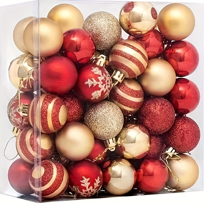 ClassicOrnaments - 50st 4cm Elektrogeplateerde Kerstdecoratie