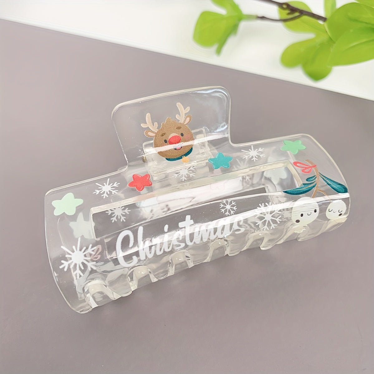 XmasClip - Schattige Kerst Haarklem in Acryl