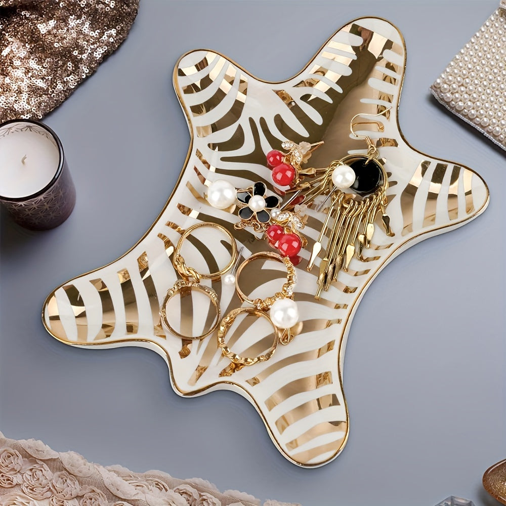 CeramicDish - Ciotola decorativa in ceramica | Per anelli, braccialetti e orecchini