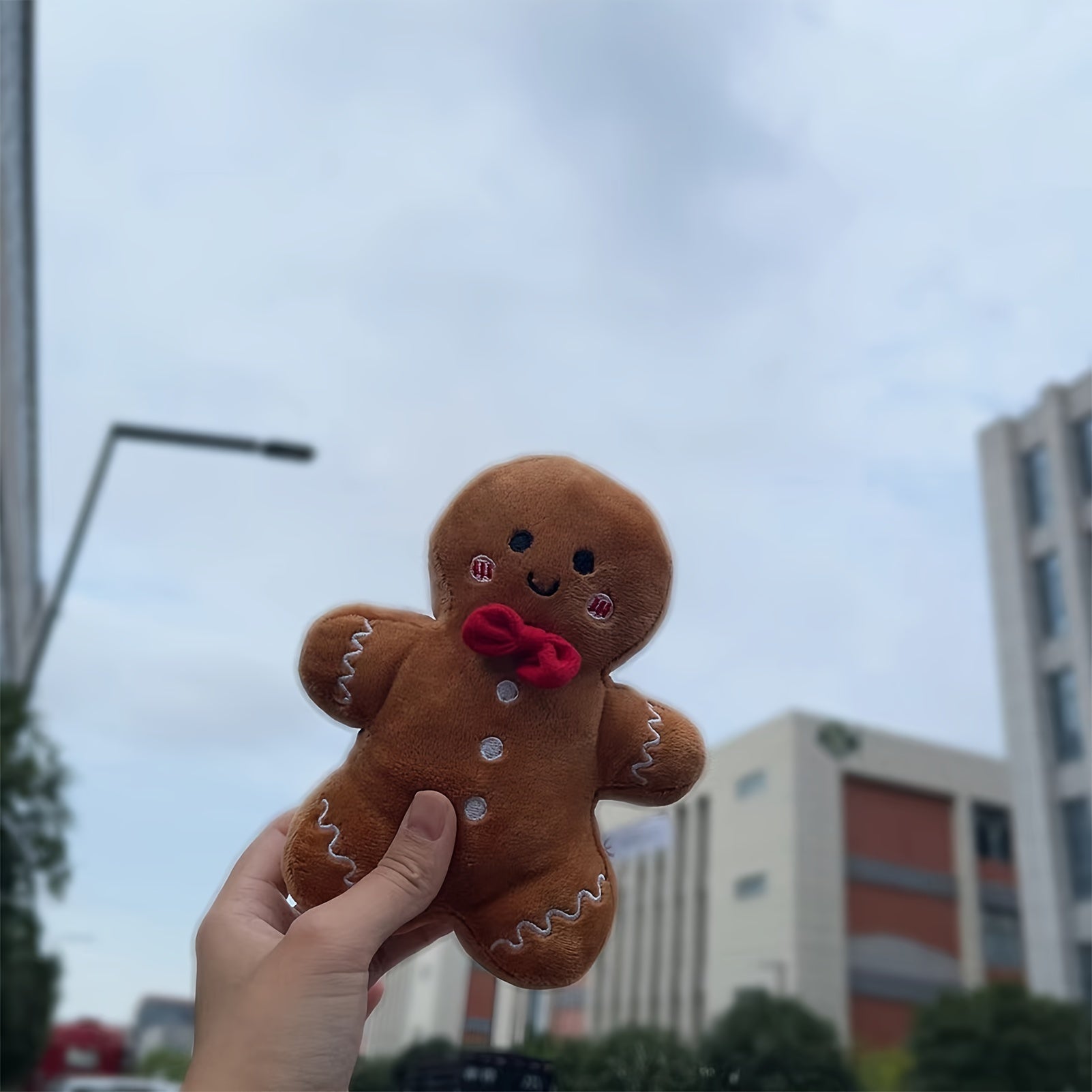 GingerJoy - Gemberkoek Man Pluche Speelgoed voor Kerstdecor