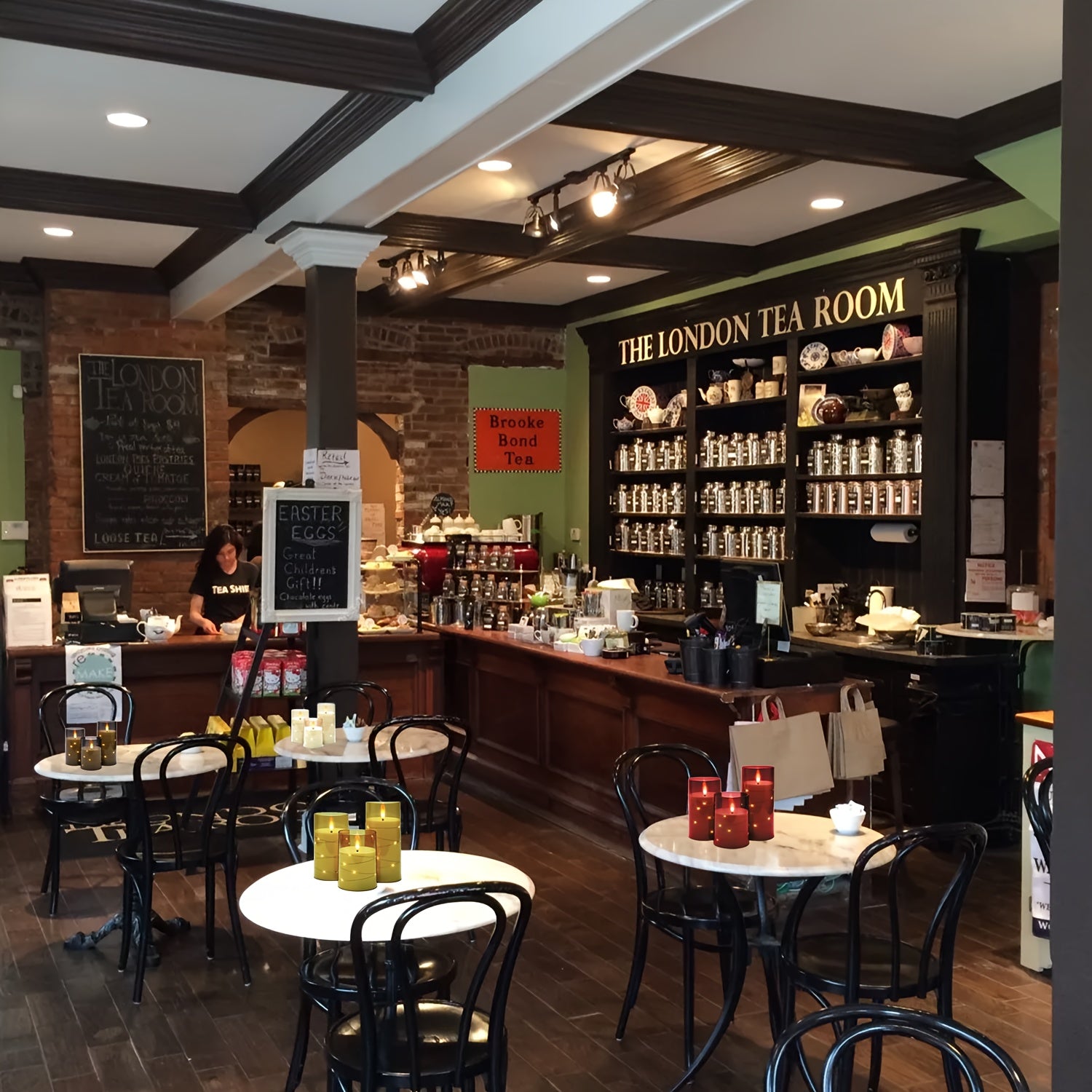 Candele LED senza fiamma con ghirlanda luminosa a forma di stella – Confezione da 3 grigie (D3*H10,16cm12,7cm15,24cm) Include telecomando e timer