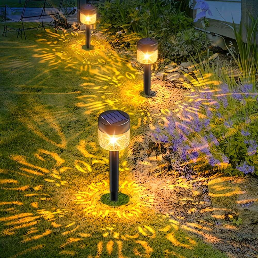 SolarGarden - Iluminación Solar de Jardín de 4 Piezas, Eficiente en Energía y Fácil de Instalar