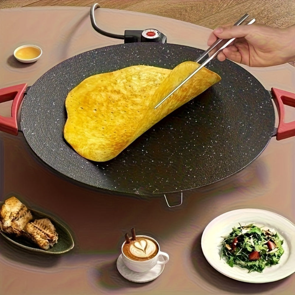 Frigideira Dobrável com Bico Vertedor para Óleo e Pega(s)