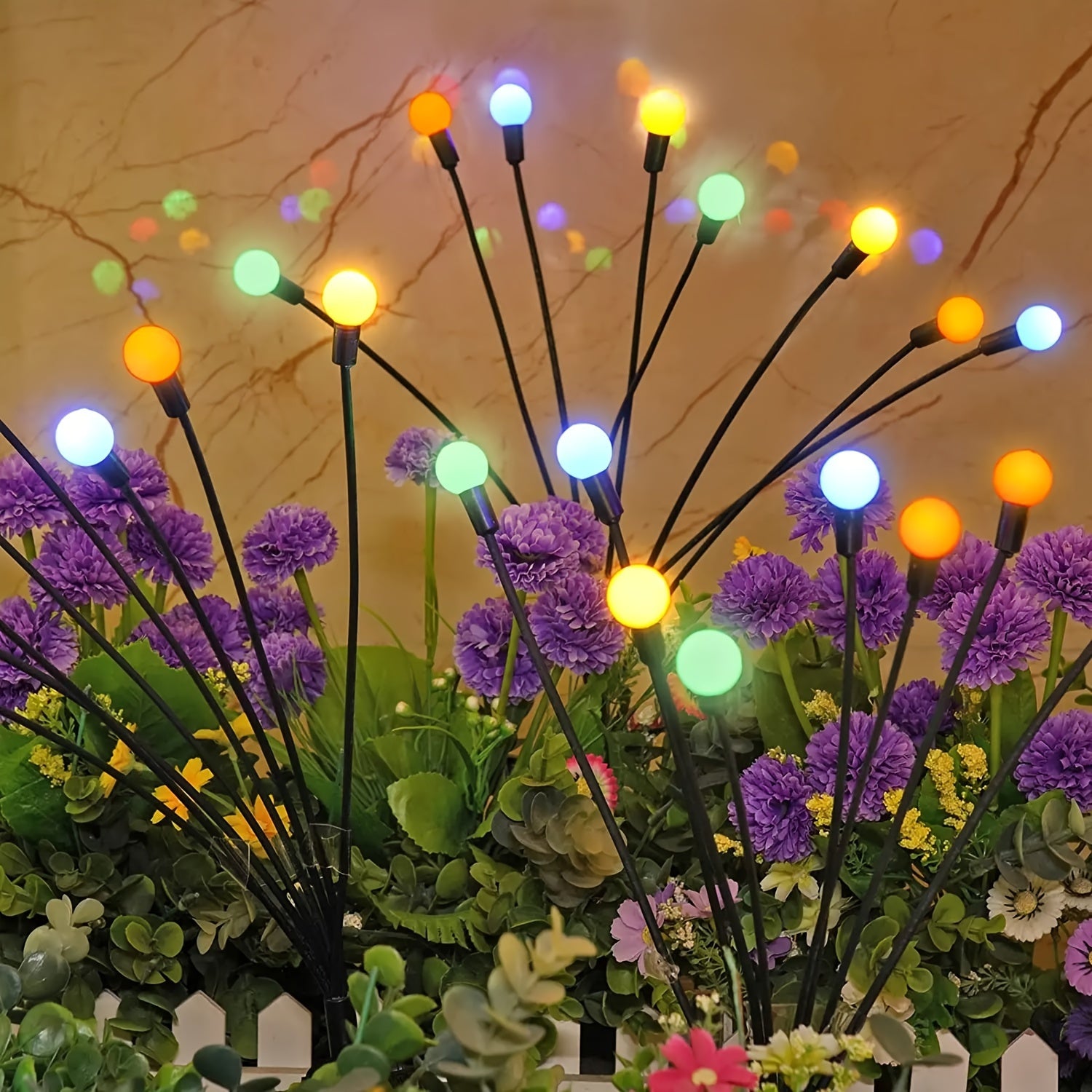 SolarFirefly - LED Garden Decoration Firefly Lights, Waterproof Outdoor Lighting