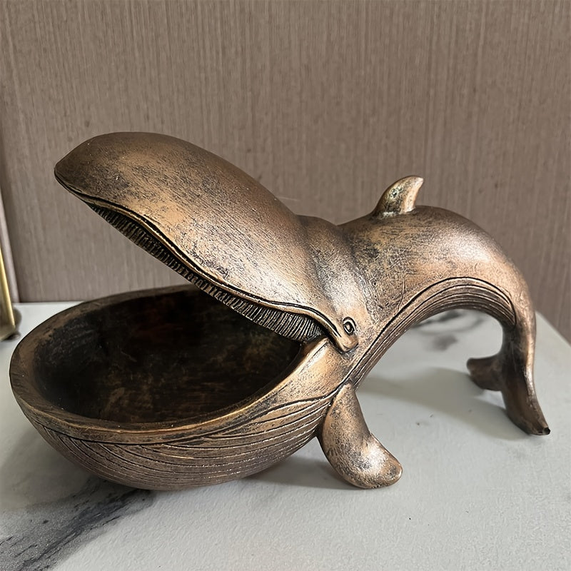 WhaleBox - Walvisvormige Hars Snoepbakje voor Sleutels & Decoratie