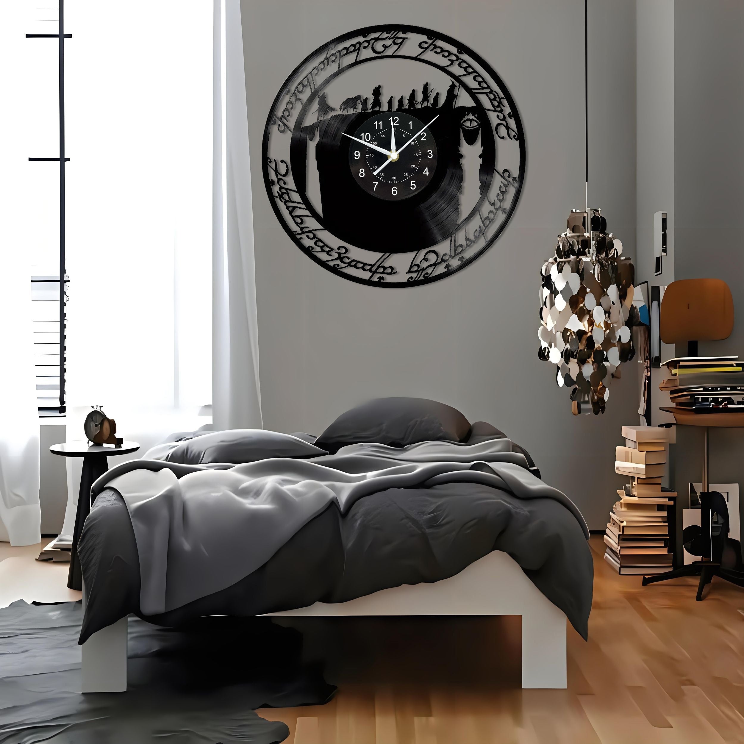 MythicWarrior - Silent Vinyl Wall Clock
