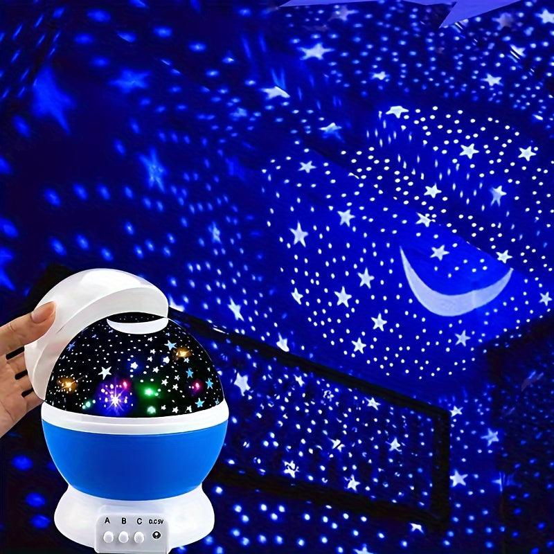 StarGlow - Proyector Estelar LED Nachtlampje con Colores Ajustables y Alimentación USB