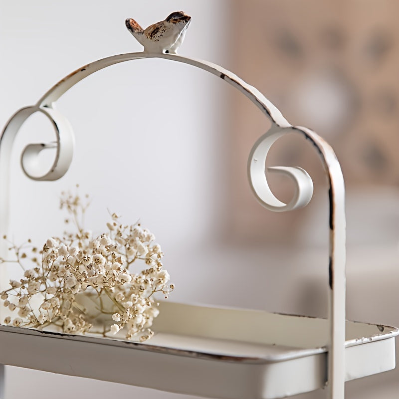 IronTray - Vassoio Classico in Ghisa a Doppio Strato | Vassoio Vintage per Servire e Decorare