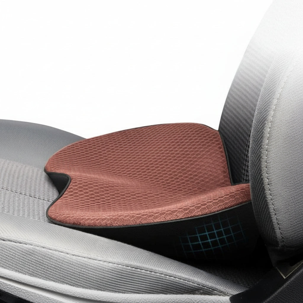 Autostoelkussen Zitverhoger Ergonomisch Traagschuim Beter Zicht