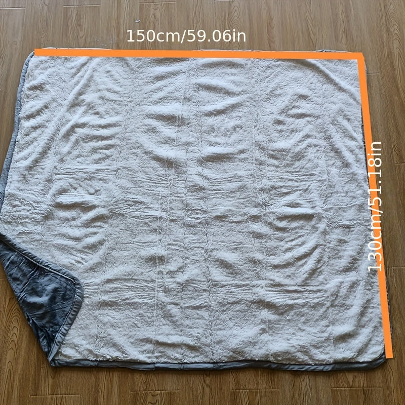 Flannel Waterproof Blanket - Soft and Breathable Warmth with Waterproof Function - 130cm x 150cm