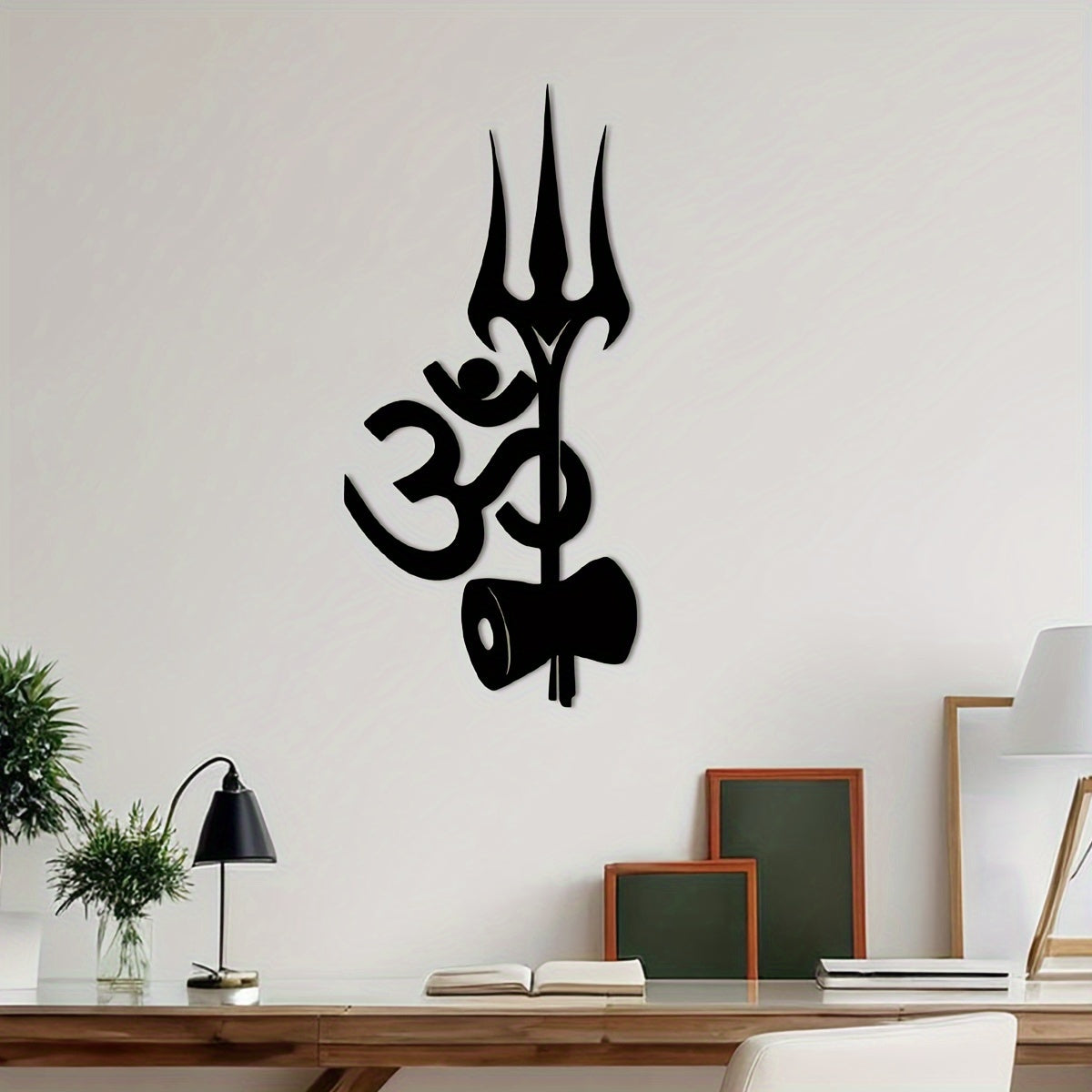 ShivaDecor - Adiyogi Metalen Wandsculptuur