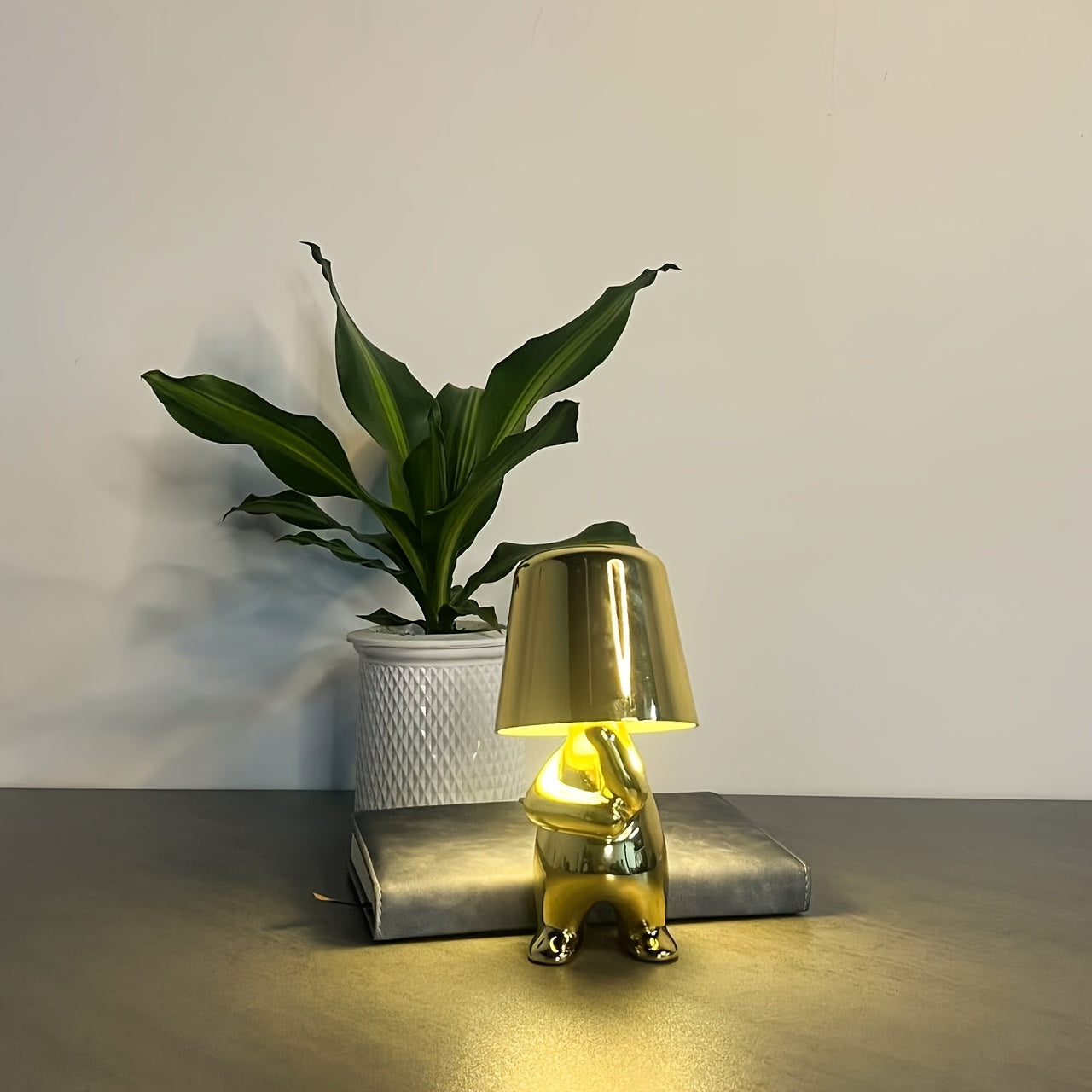 LuminAura - LED Tafellamp met Oplaadbare Batterij en Dimbare Kleurtemperaturen