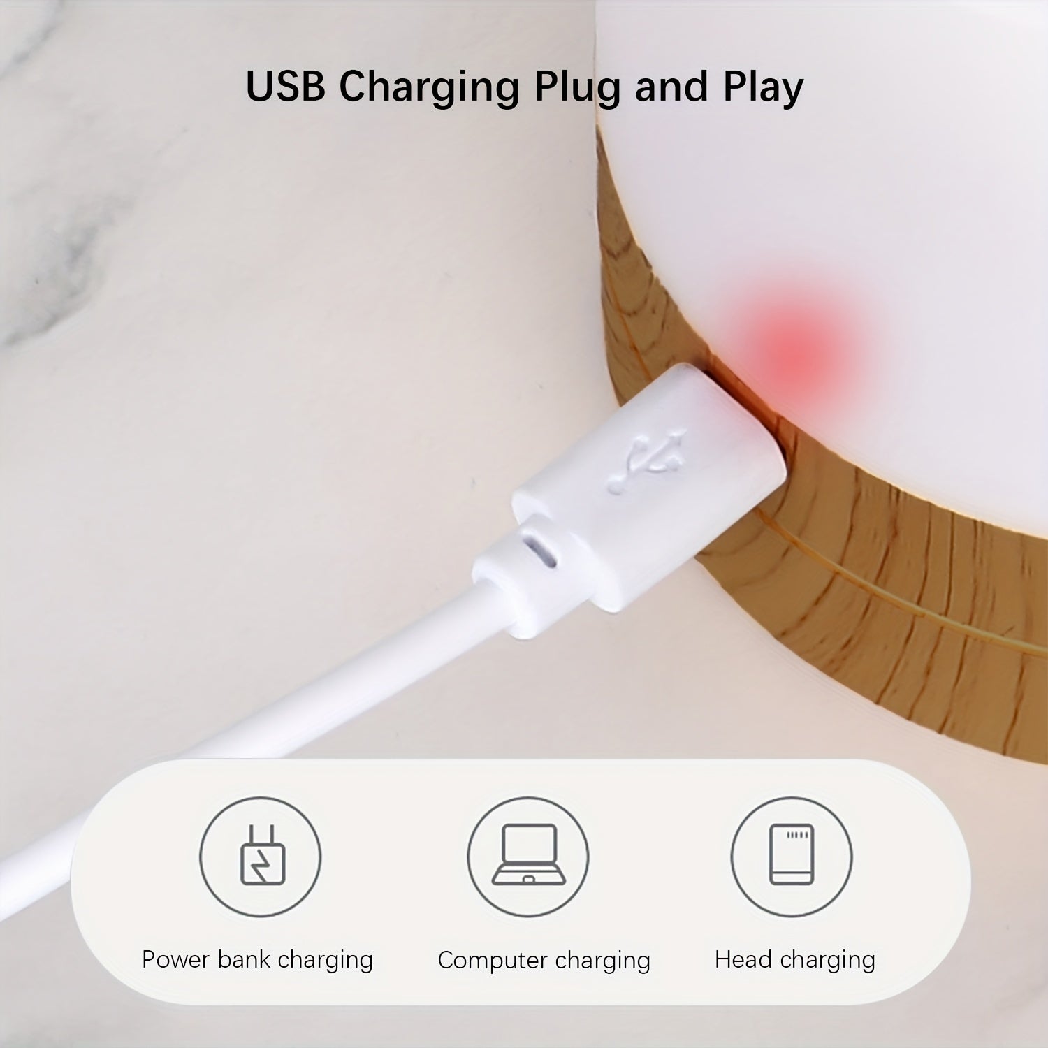 LightAura - Lámpara de mesa RGB con control táctil y mando a distancia