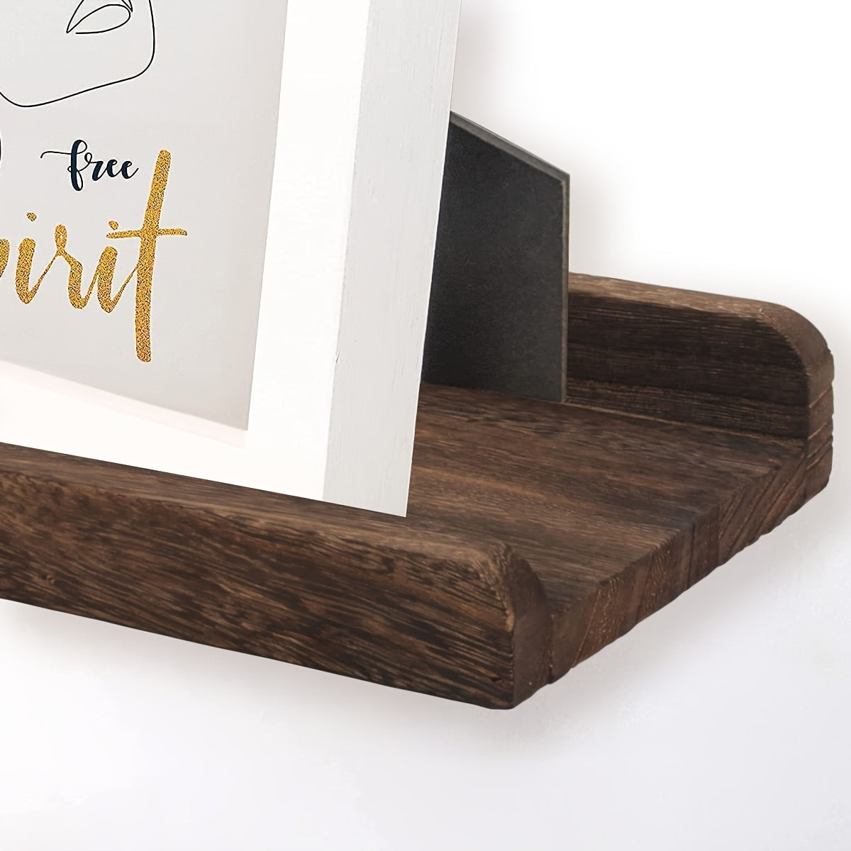 VintageWood - Set van 2+1 Houten Wandplanken voor Opslag en Organisatie