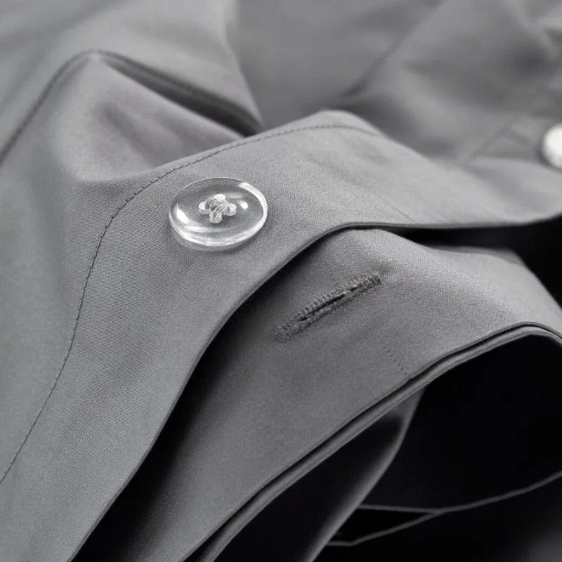 Juego de funda nórdica Prestige Gris (Algodón Egipcio)