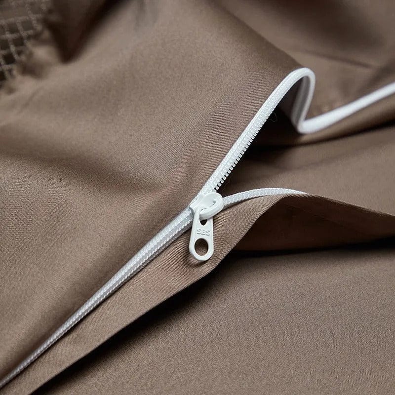Juego de funda nórdica Elegance Brown (Algodón Egipcio)